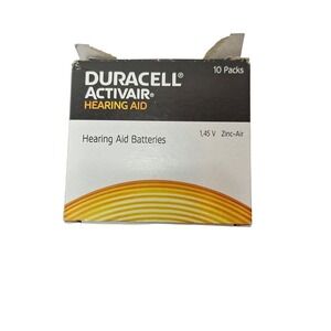 Duracell Activair 312 Hearing Aid Batteries 9pks of 6